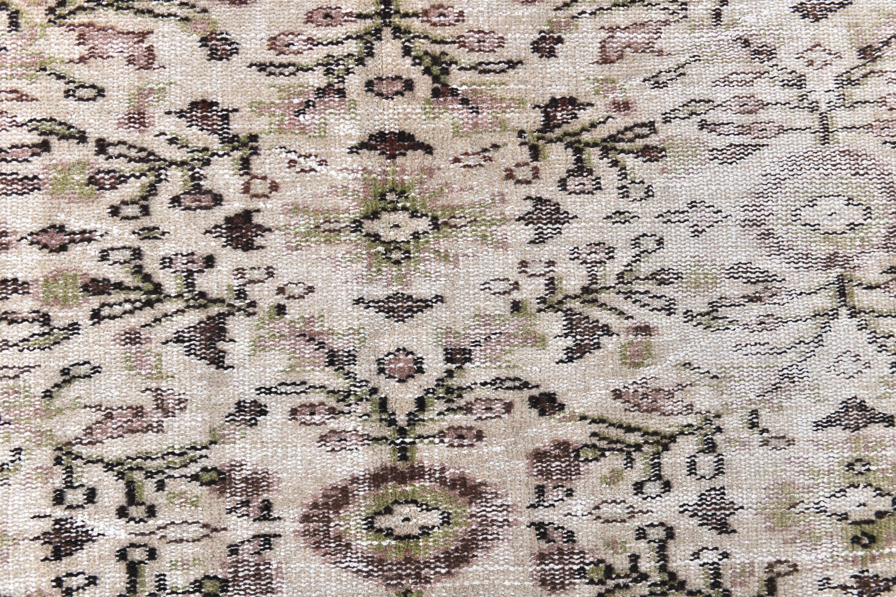 Dywan 227x155 cm, beżowy, wełna, Turcja, lata 70. - 210193