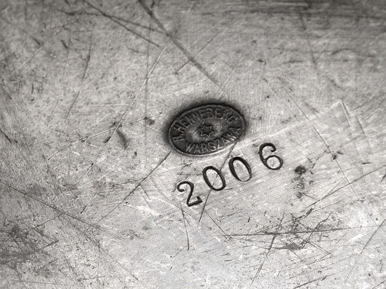 Patera secesyjna, srebro, Bracia Henneberg, Polska, początek XX w. - 210144
