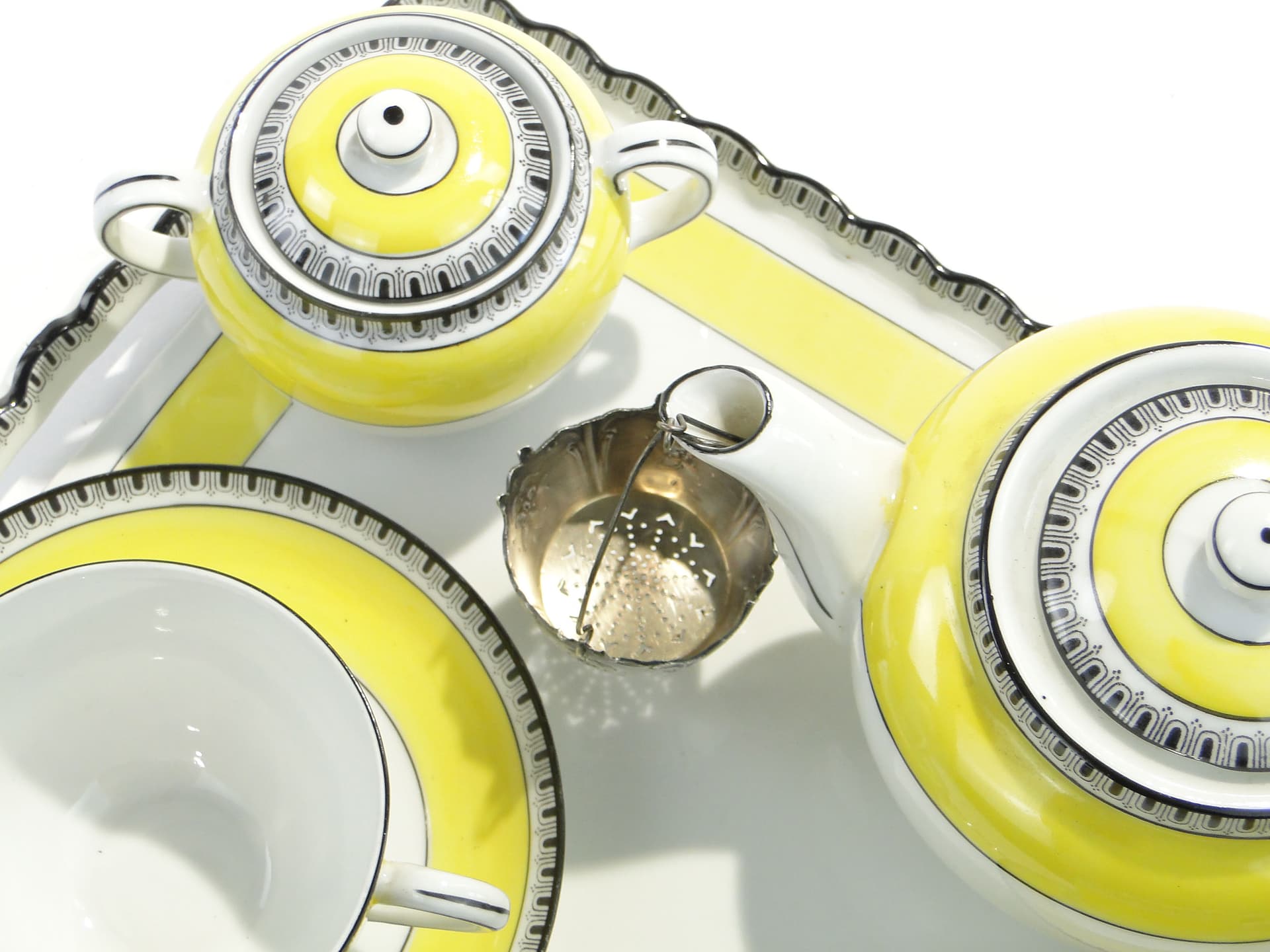 Tea strainer, neoclassical, silver, Russia, early 20th c. - 210285