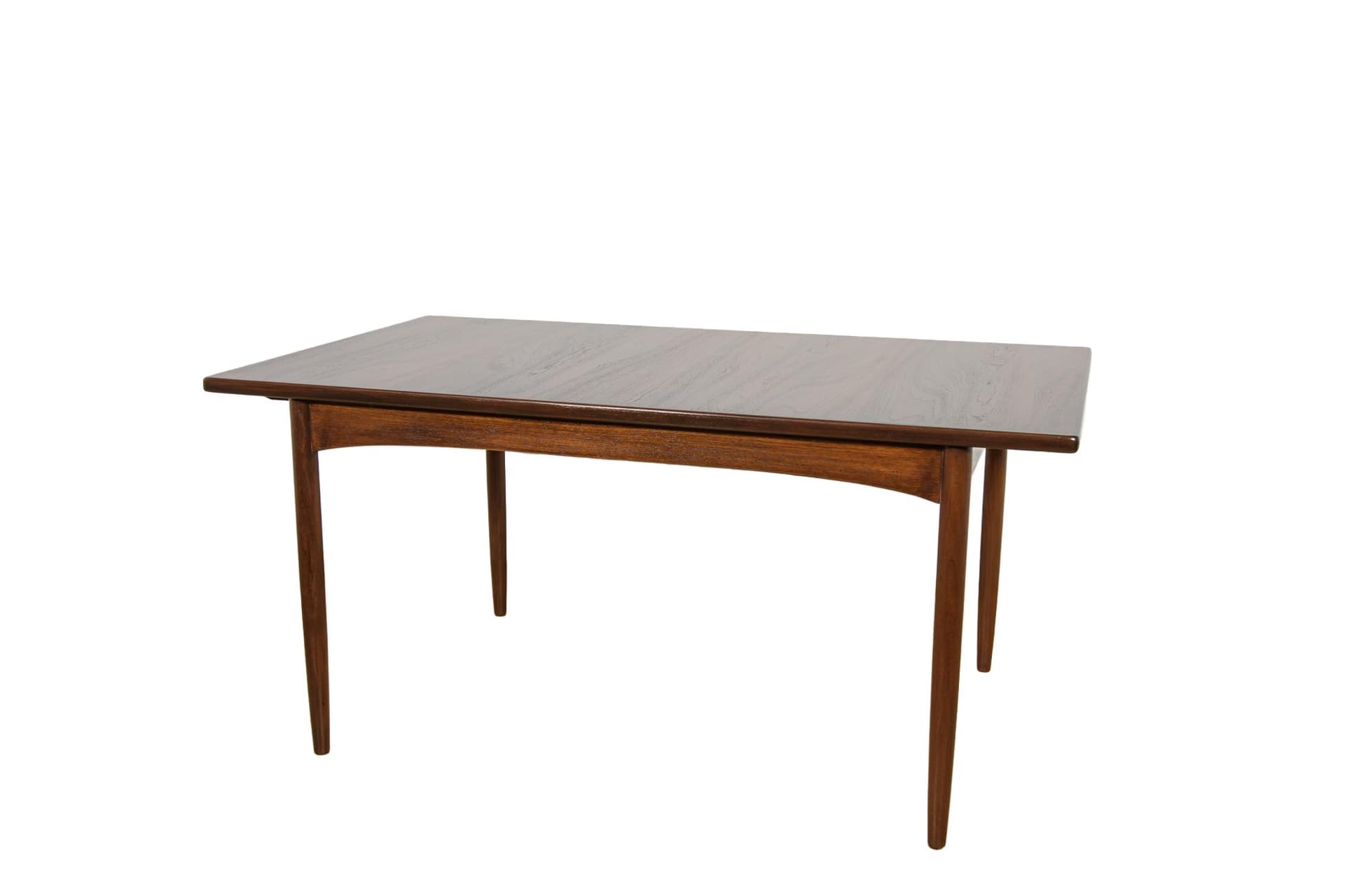 Extendable Dining Table, dark brown teak, G-Plan, United Kingdom, 1960s.