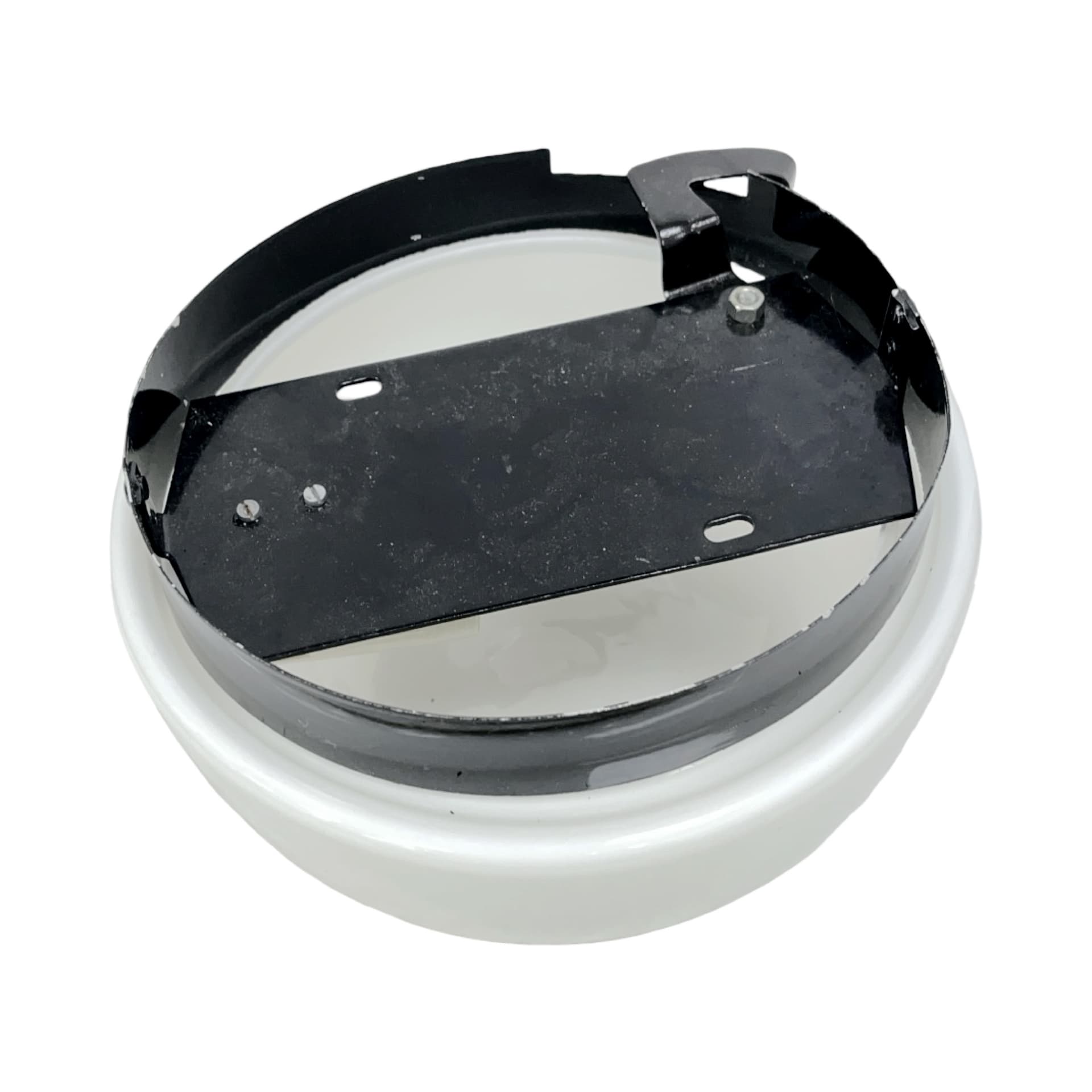 Plafon, szkło opalowe białe, RZB (Rudolf Zimmermann Bamberg), Niemcy, lata 70. - 210426