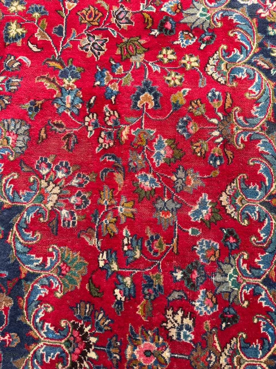 Rug Keshan, multicolor wool, Iran - 210450