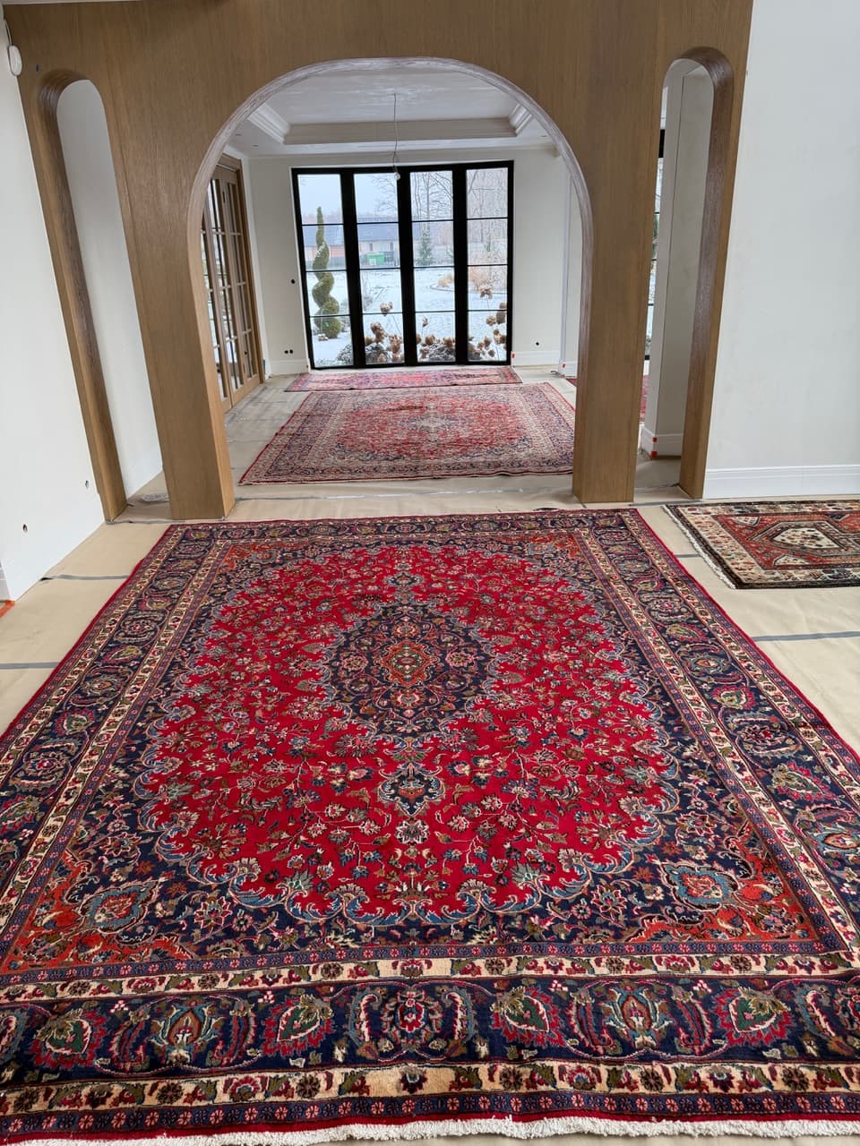 Rug Keshan, multicolor wool, Iran - 210460