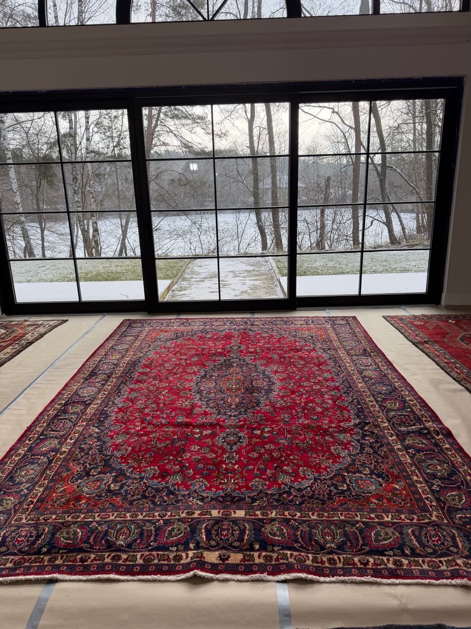 Rug Keshan, multicolor wool, Iran - 210455