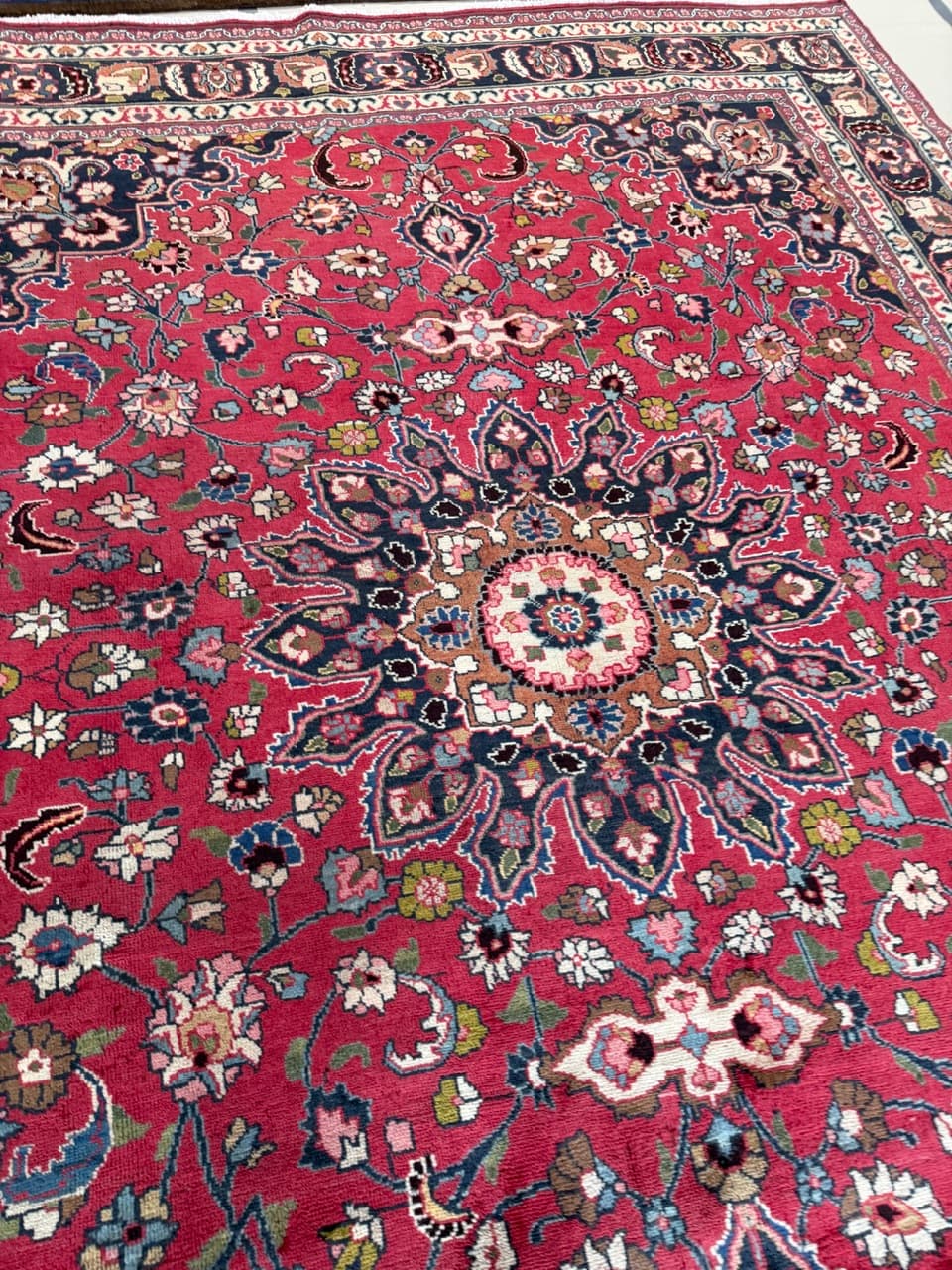 Rug Mesched, multicolor wool, Iran - 210610
