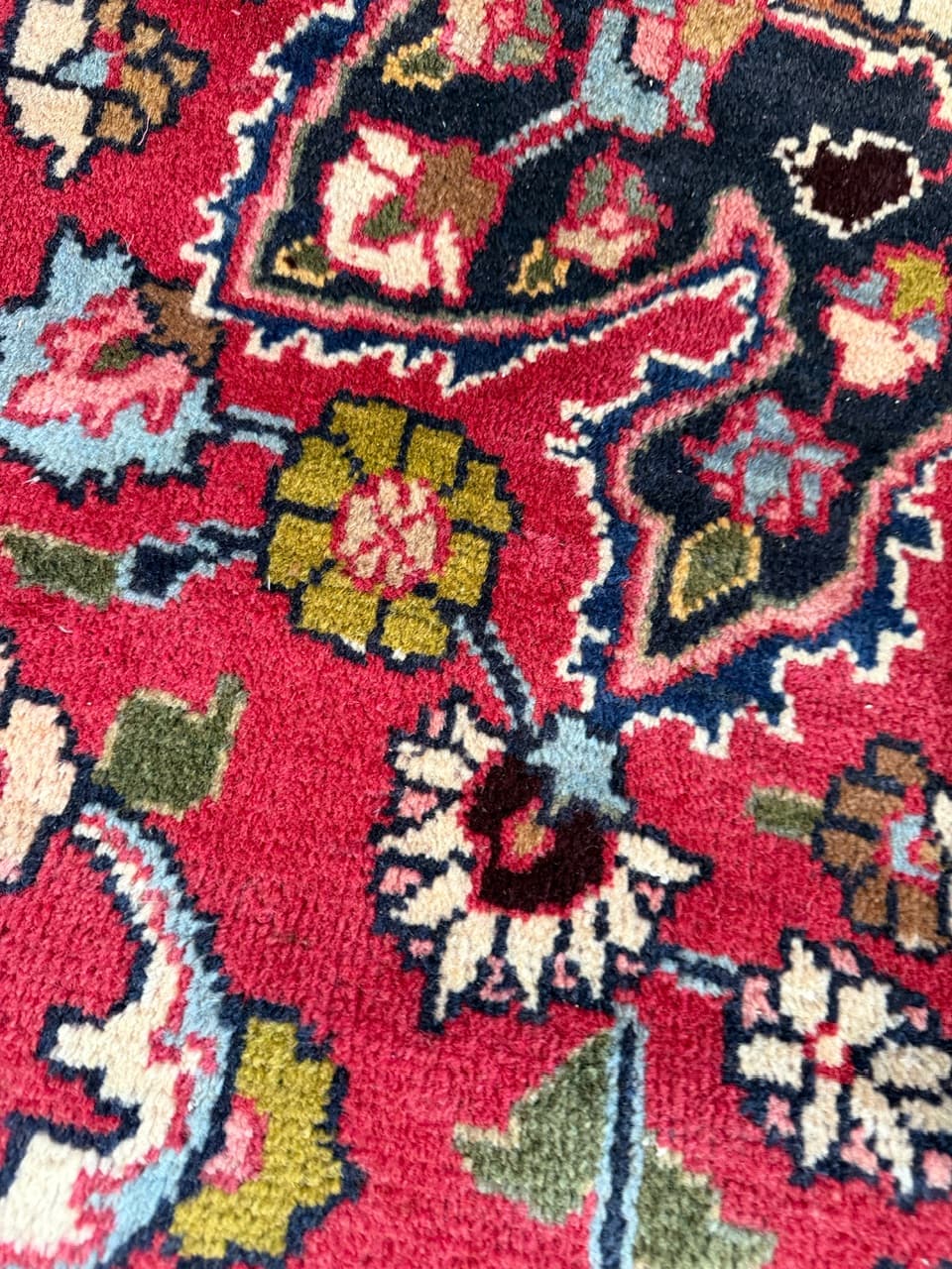 Rug Mesched, multicolor wool, Iran - 210612