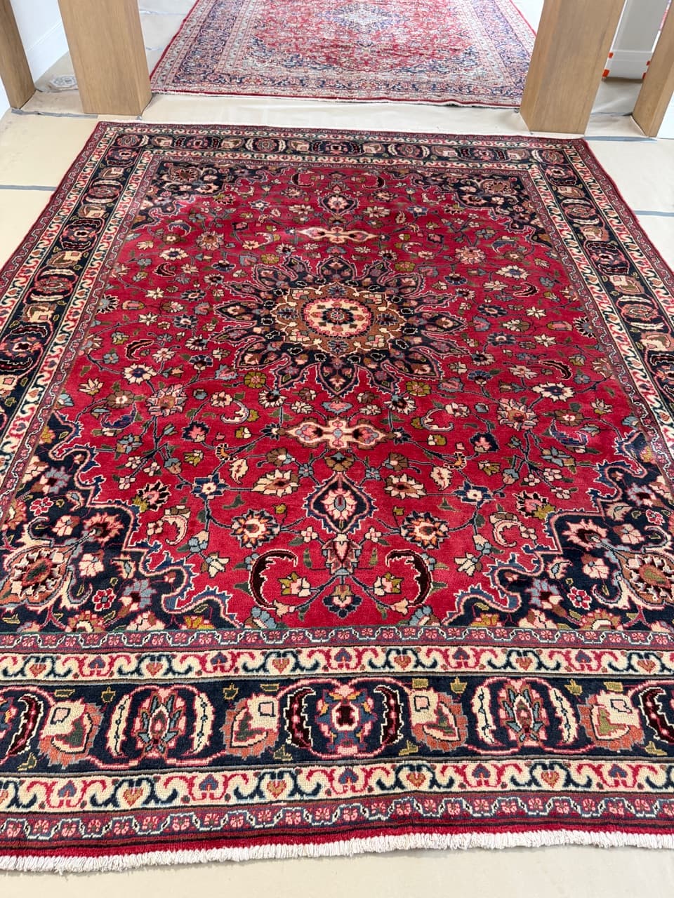 Rug Mesched, multicolor wool, Iran - 210618