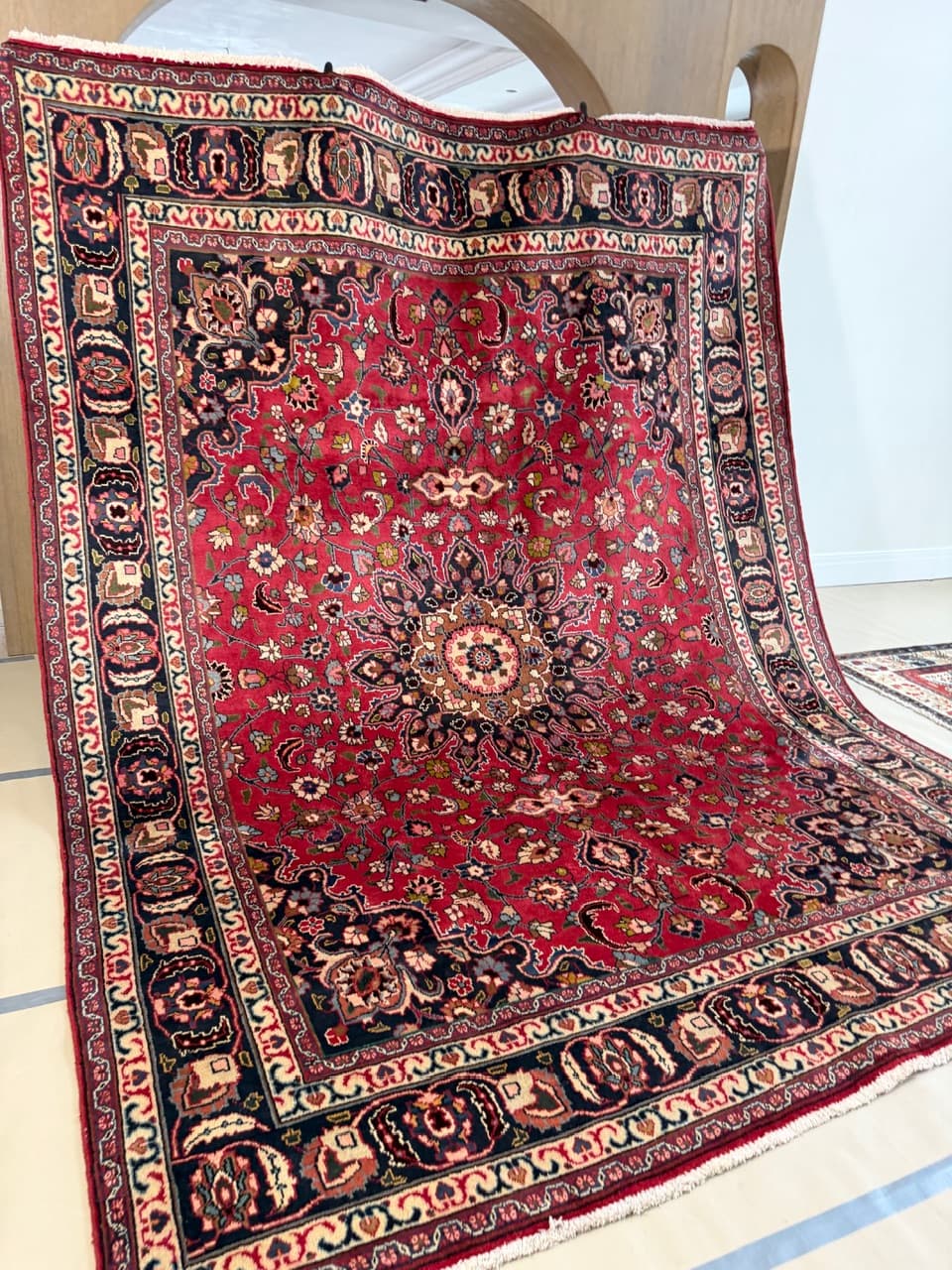 Rug Mesched, multicolor wool, Iran - 210613