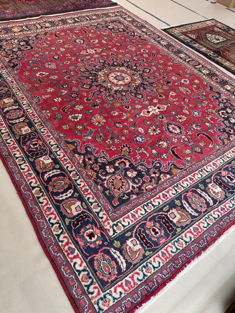 Rug Mesched, multicolor wool, Iran - 210607