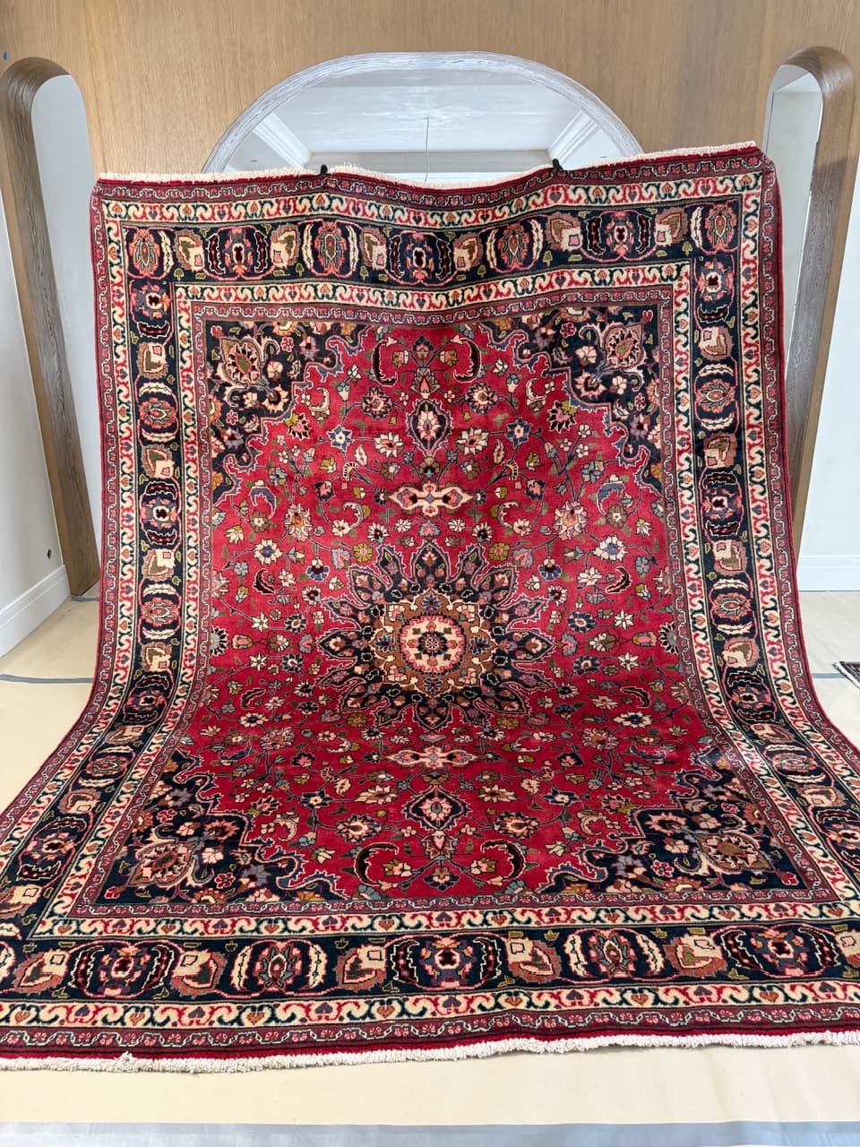 Rug Mesched, multicolor wool, Iran - 210615