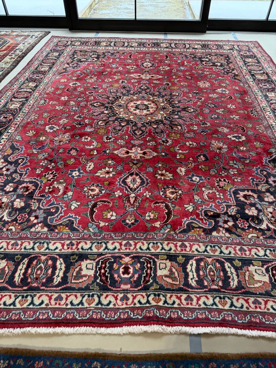 Rug Mesched, multicolor wool, Iran - 210609