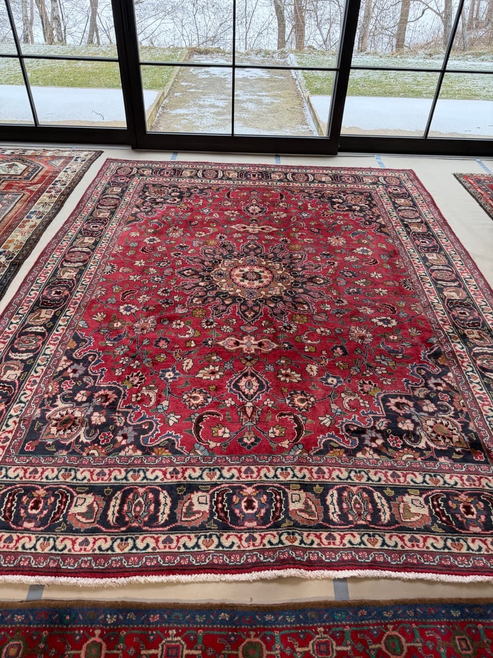 Rug Mesched, multicolor wool, Iran - 210608