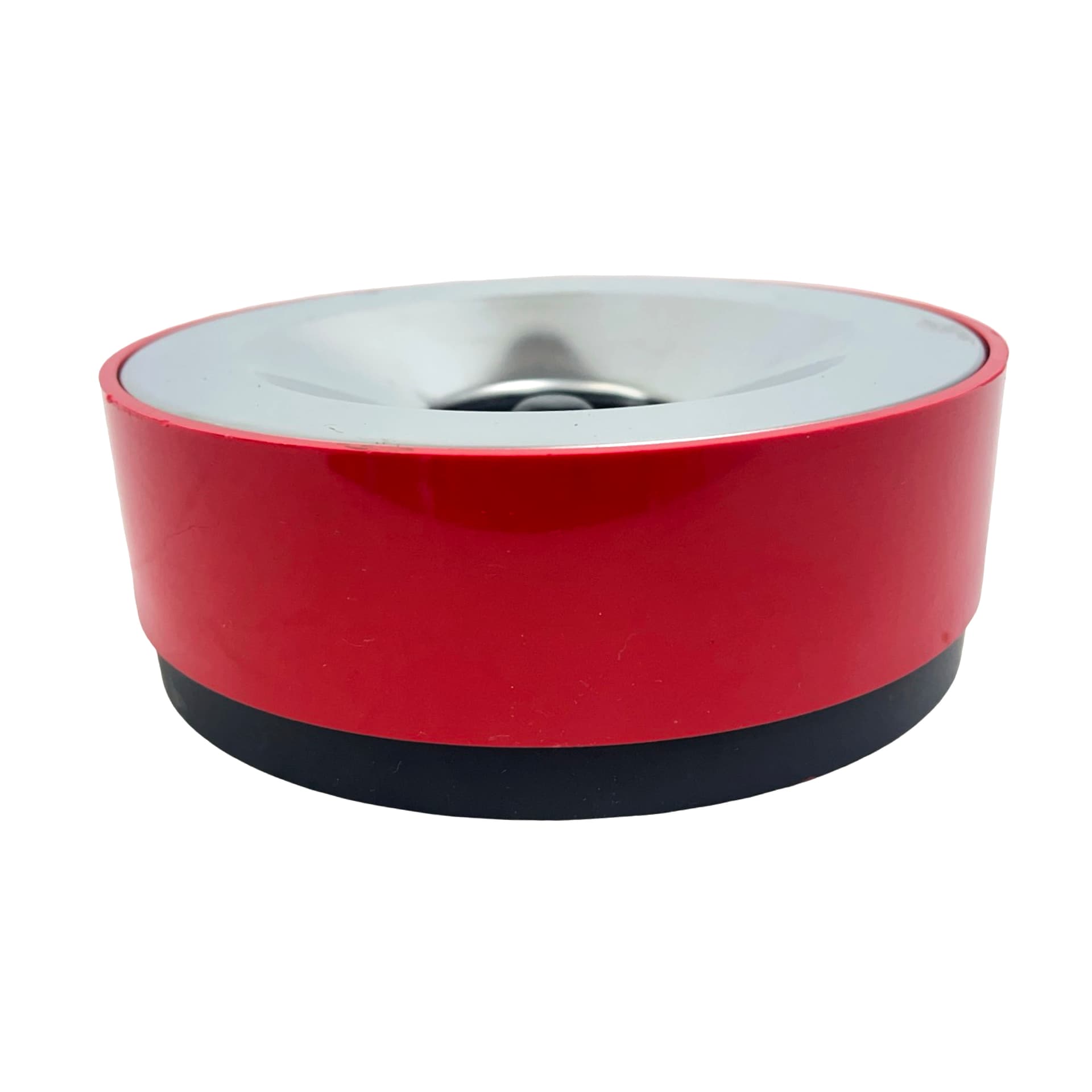 Popielniczka Manade, czerwona, plastik, proj. J.-R. Taloppa, SAMP Design, Francja, lata 70. - 210650