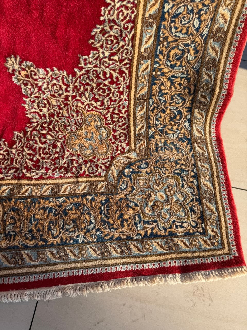 Persian Rug Indo Kirman 280x185 cm, red wool, India - 210670