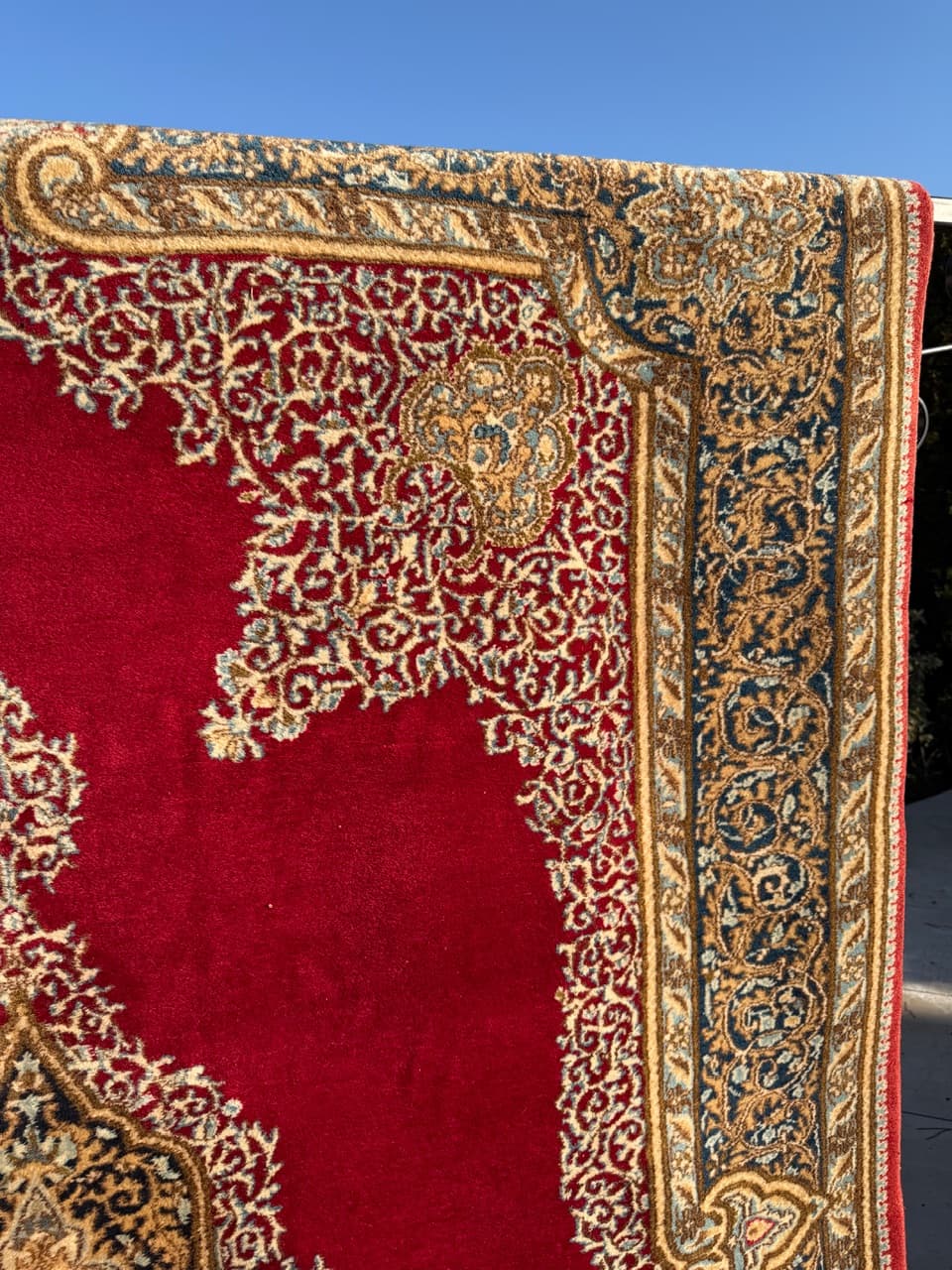 Persian Rug Indo Kirman 280x185 cm, red wool, India - 210659