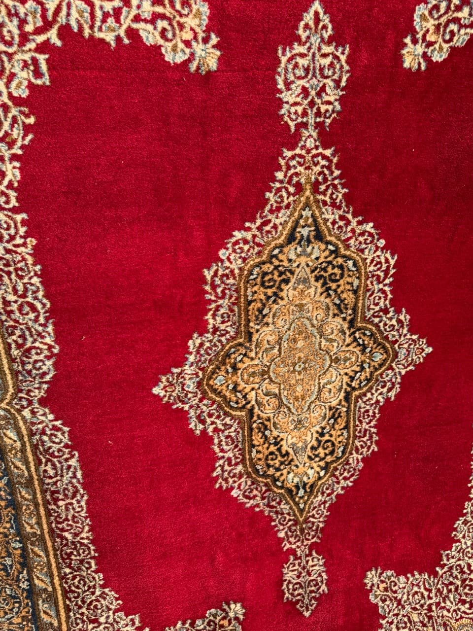 Persian Rug Indo Kirman 280x185 cm, red wool, India - 210661