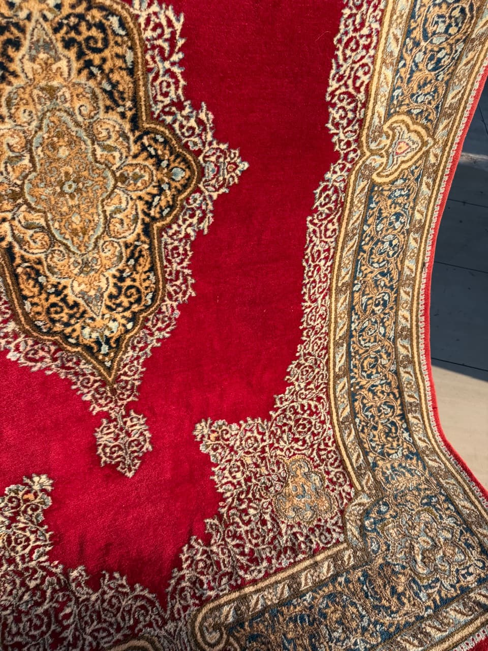 Persian Rug Indo Kirman 280x185 cm, red wool, India - 210666