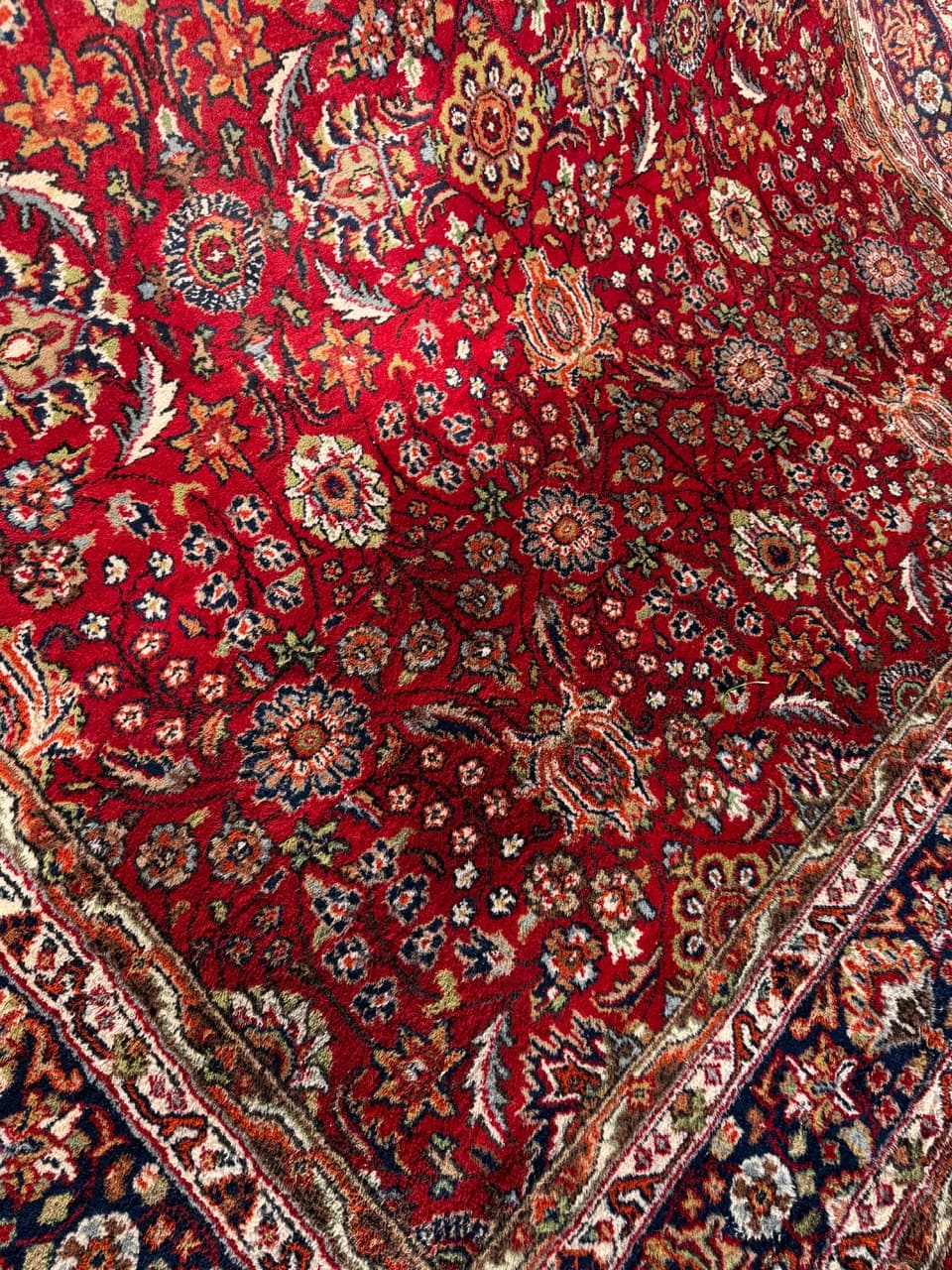 Rug Indo Ispahan, multicolor wool, India - 210685