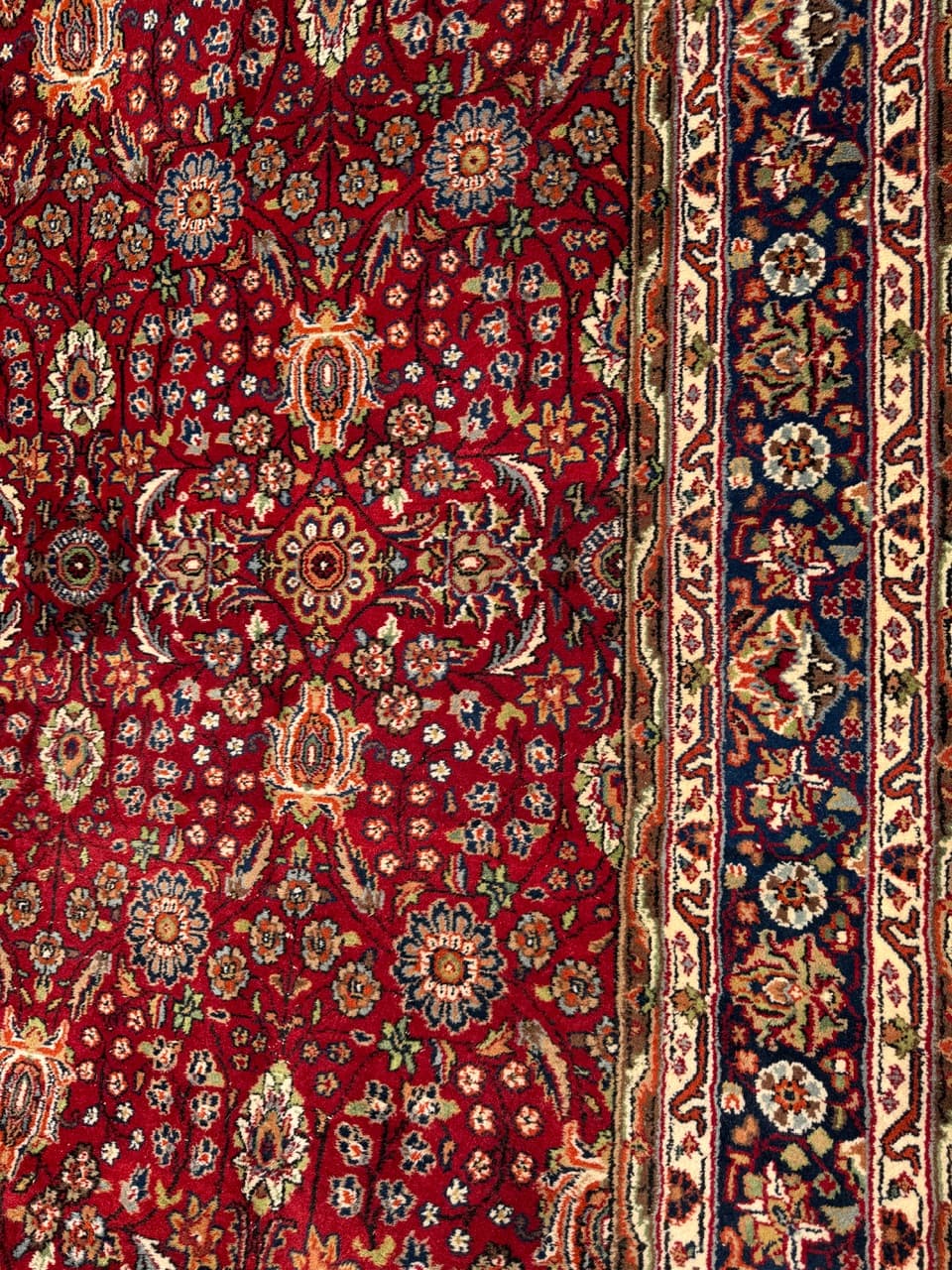 Rug Indo Ispahan, multicolor wool, India - 210678