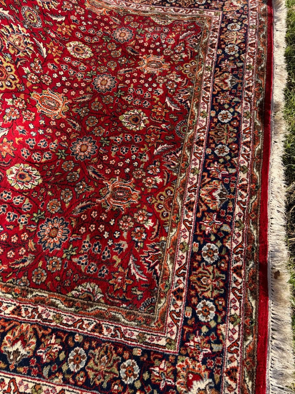 Rug Indo Ispahan, multicolor wool, India - 210682