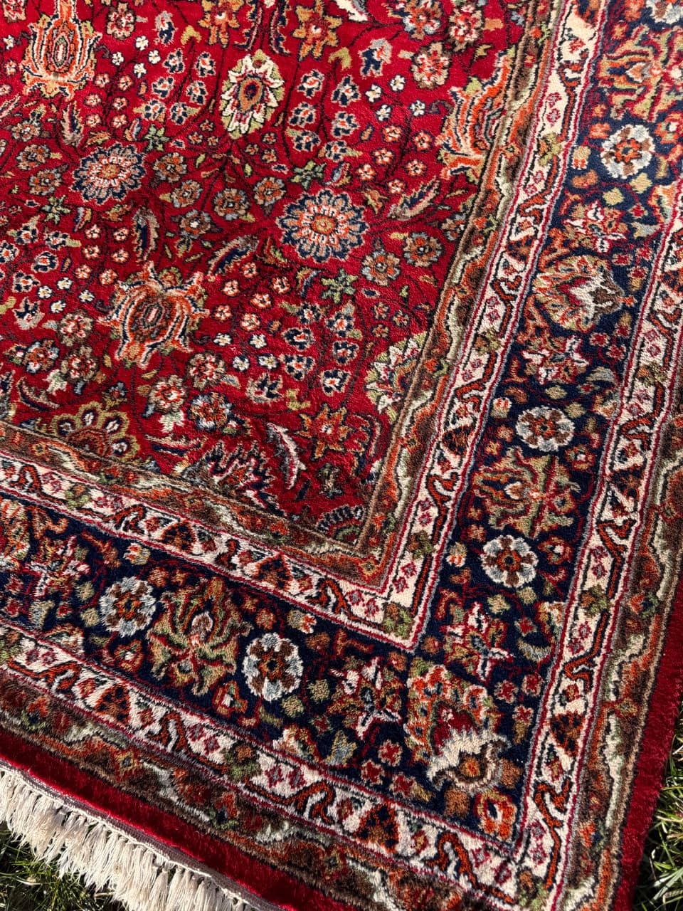 Rug Indo Ispahan, multicolor wool, India - 210676