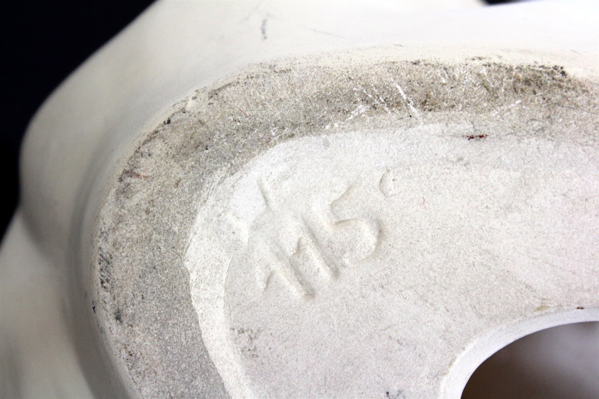 Figurka wioślarza, kość słoniowa, ceramika, Jihokera Bechyně, Czechy, lata 50. - 210751