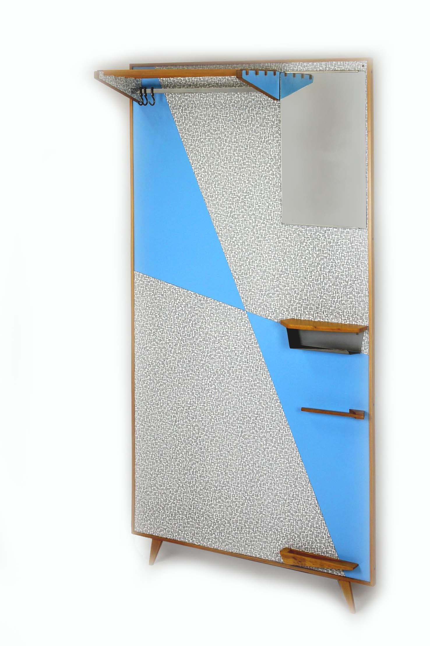 Hall stand, multicolor, Czechoslovakia, 1970s. - 210770