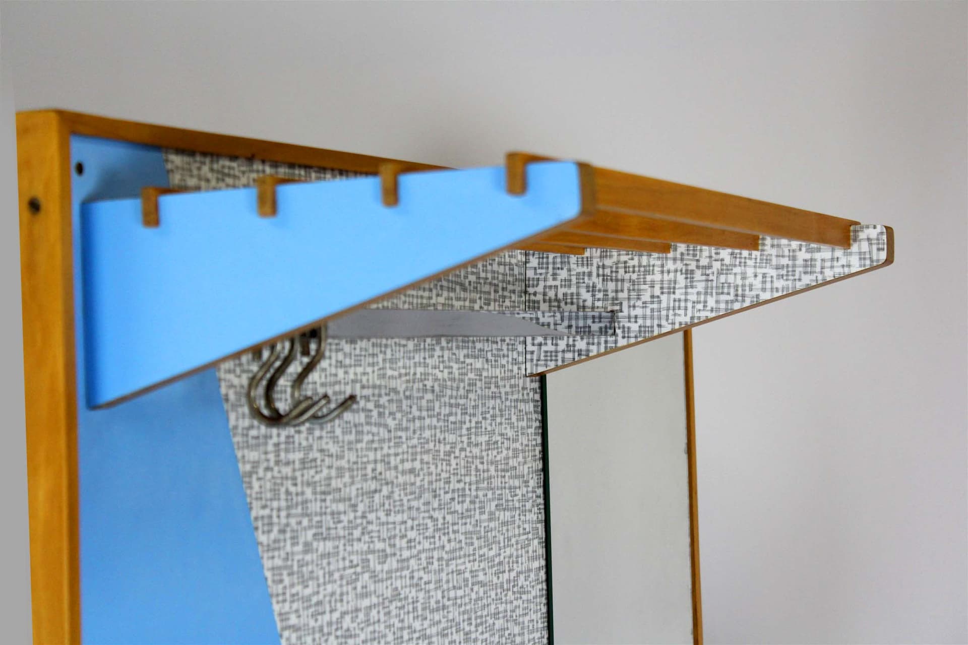 Hall stand, multicolor, Czechoslovakia, 1970s. - 210768