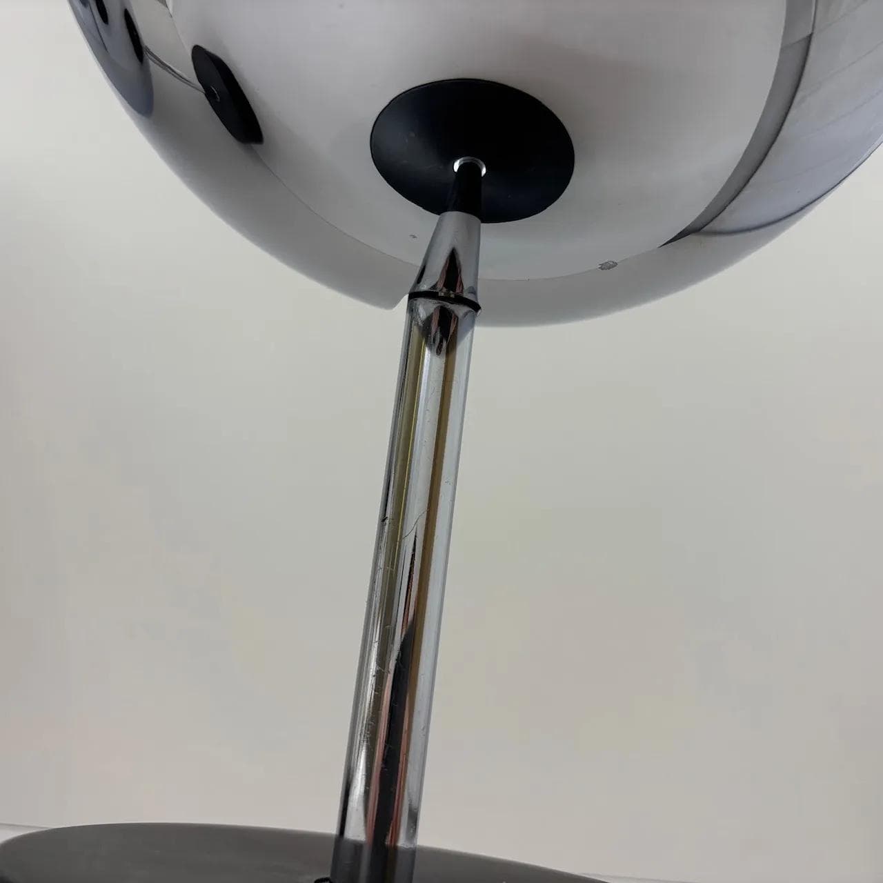 Pair of sconces Space Age, black chrome steel, Staff Leuchten, Germany, 1970s. - 15289