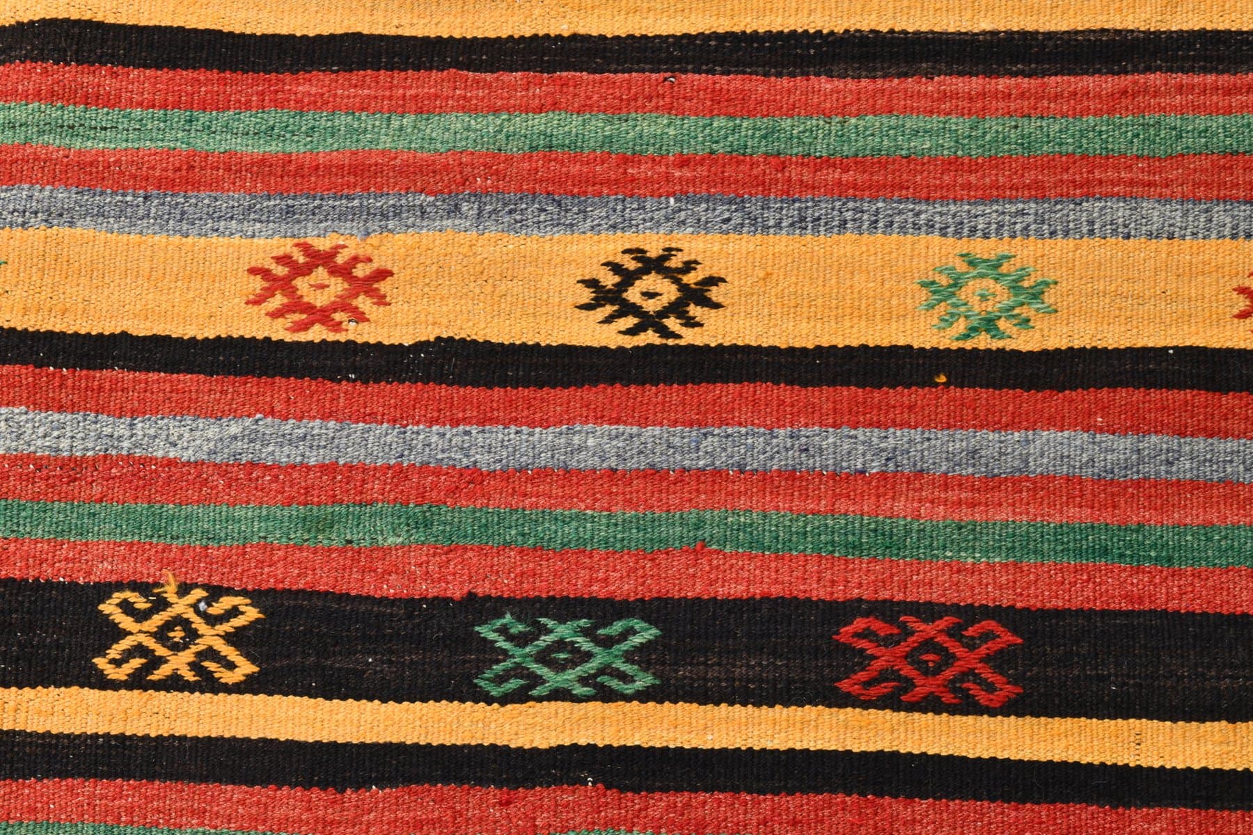 Dywan 279x170 cm, czerwony, brązowy, wełna, Turcja, lata 60. - 211250