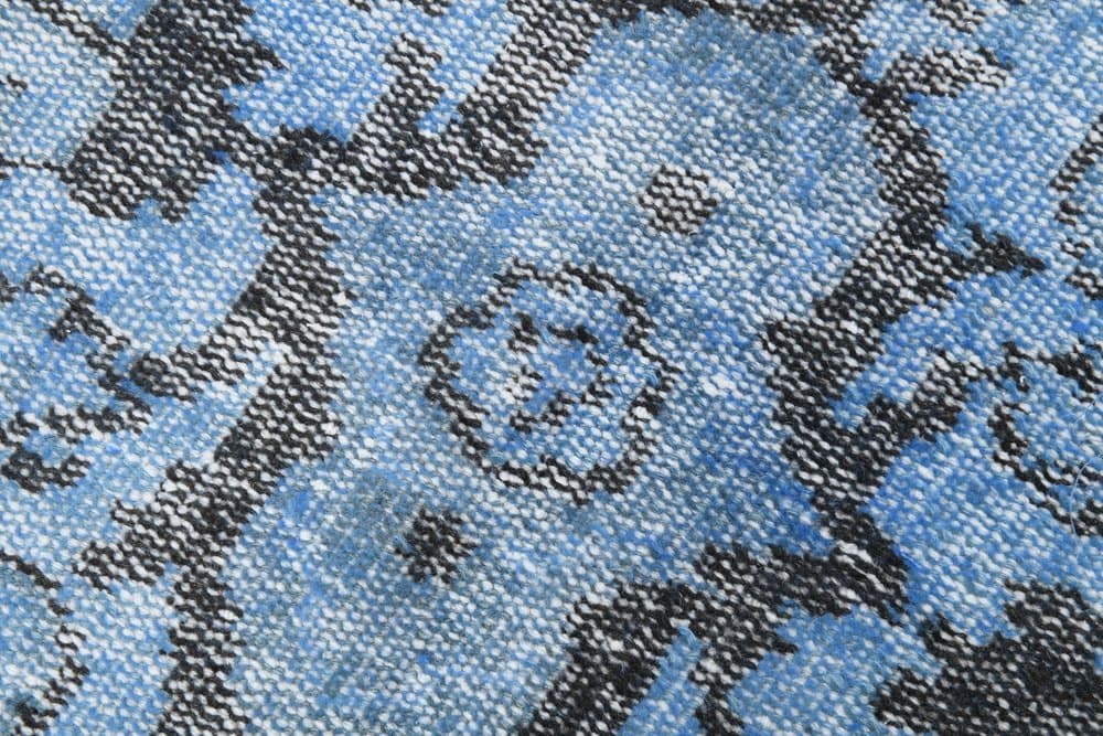 Dywan 252x155 cm, niebieski, wełna, Turcja, lata 60. - 211127