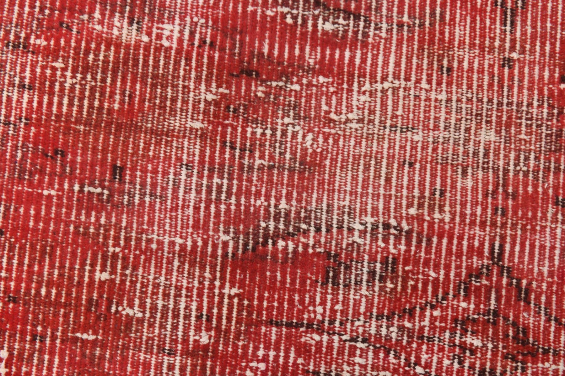 Chodnik 288x60 cm, czerwony, wełna, lata 70. - 211382