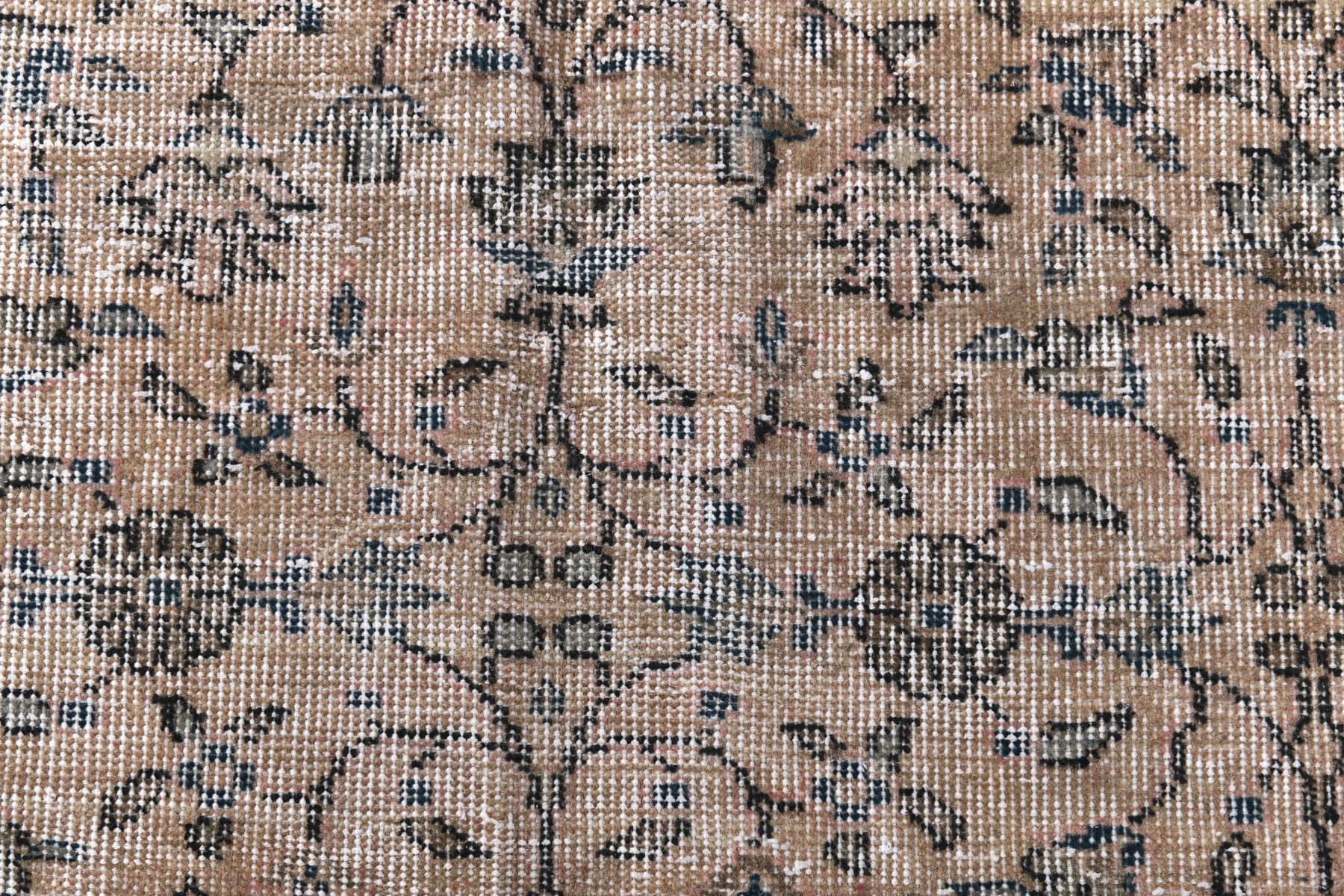 Dywan 307x206 cm, brązowy, wełna, Turcja, lata 60. - 211305