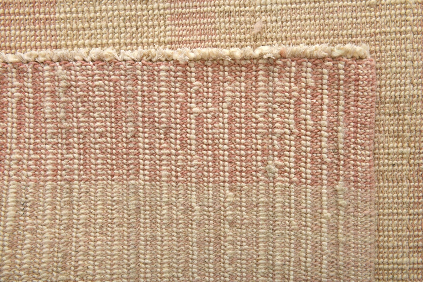 Kilim 405x300 cm, beżowy, wełna, Turcja, lata 80. - 211297