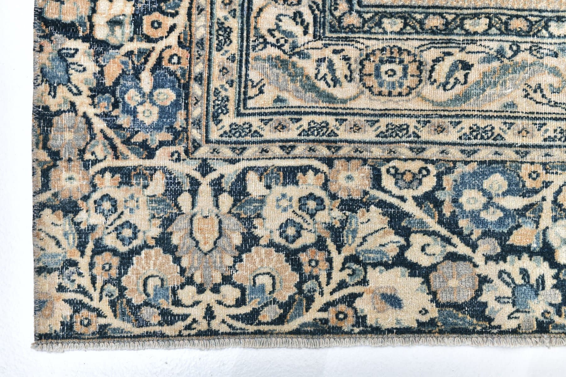 Dywan 386x266 cm, szary, wełna, Turcja, lata 70. - 211529