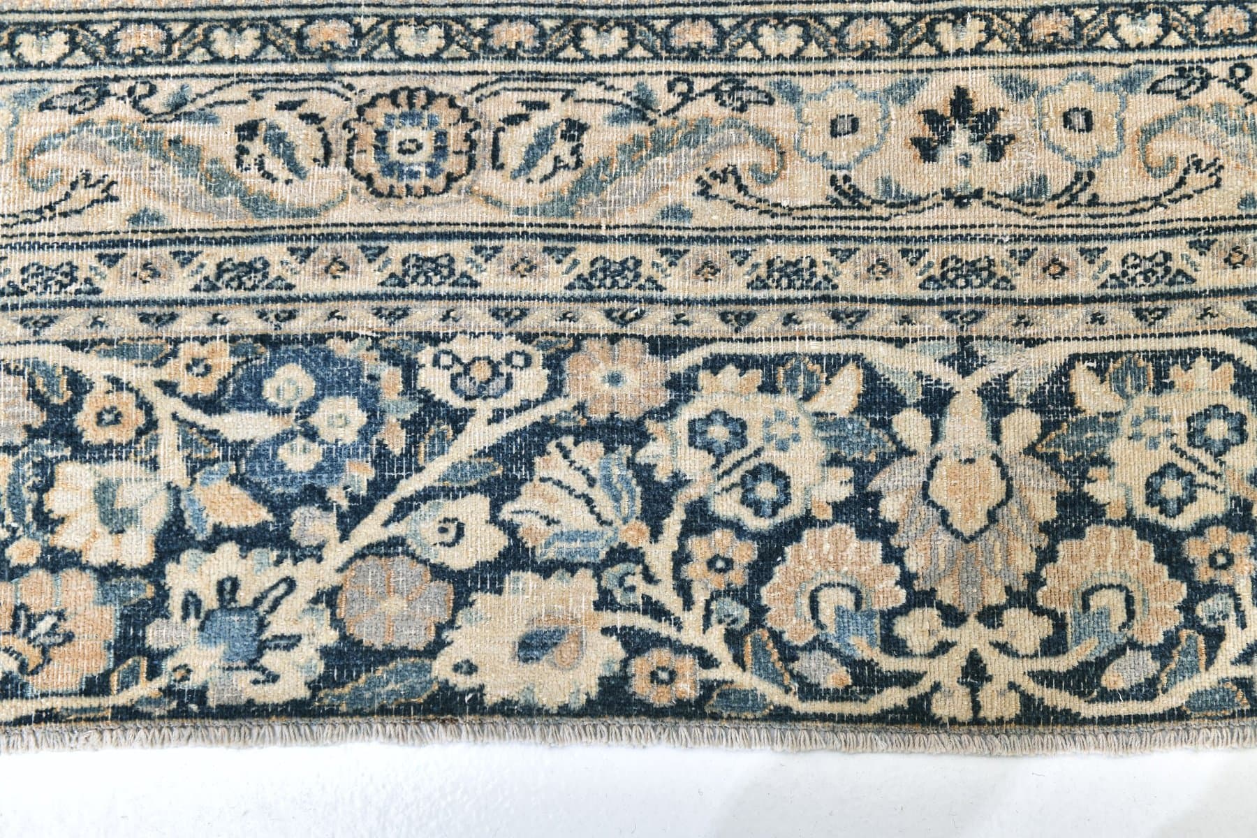 Dywan 386x266 cm, szary, wełna, Turcja, lata 70. - 211533