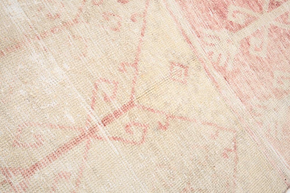 Chodnik 355x90 cm, beżowy, wełna, Turcja, lata 60. - 211911