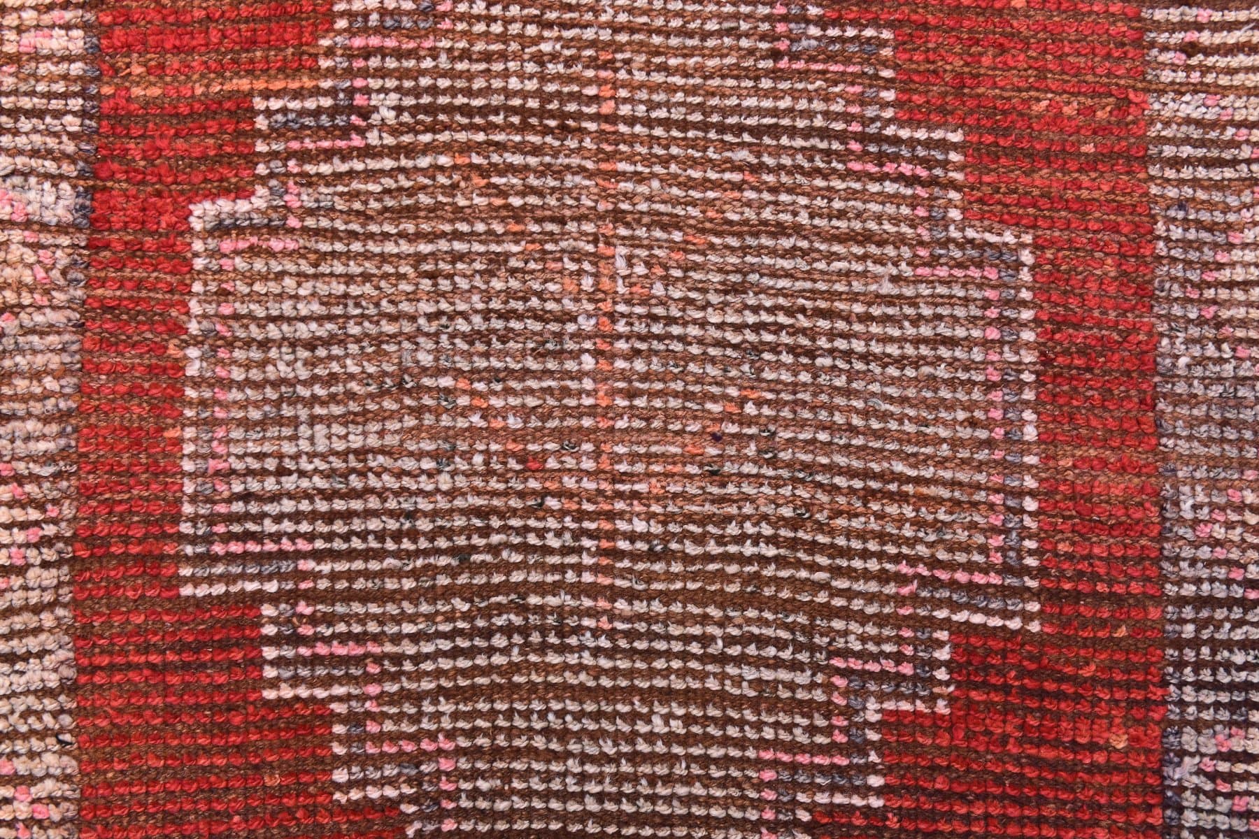 Chodnik 82x372 cm, czerwony, wełna, Turcja, lata 70. - 211857