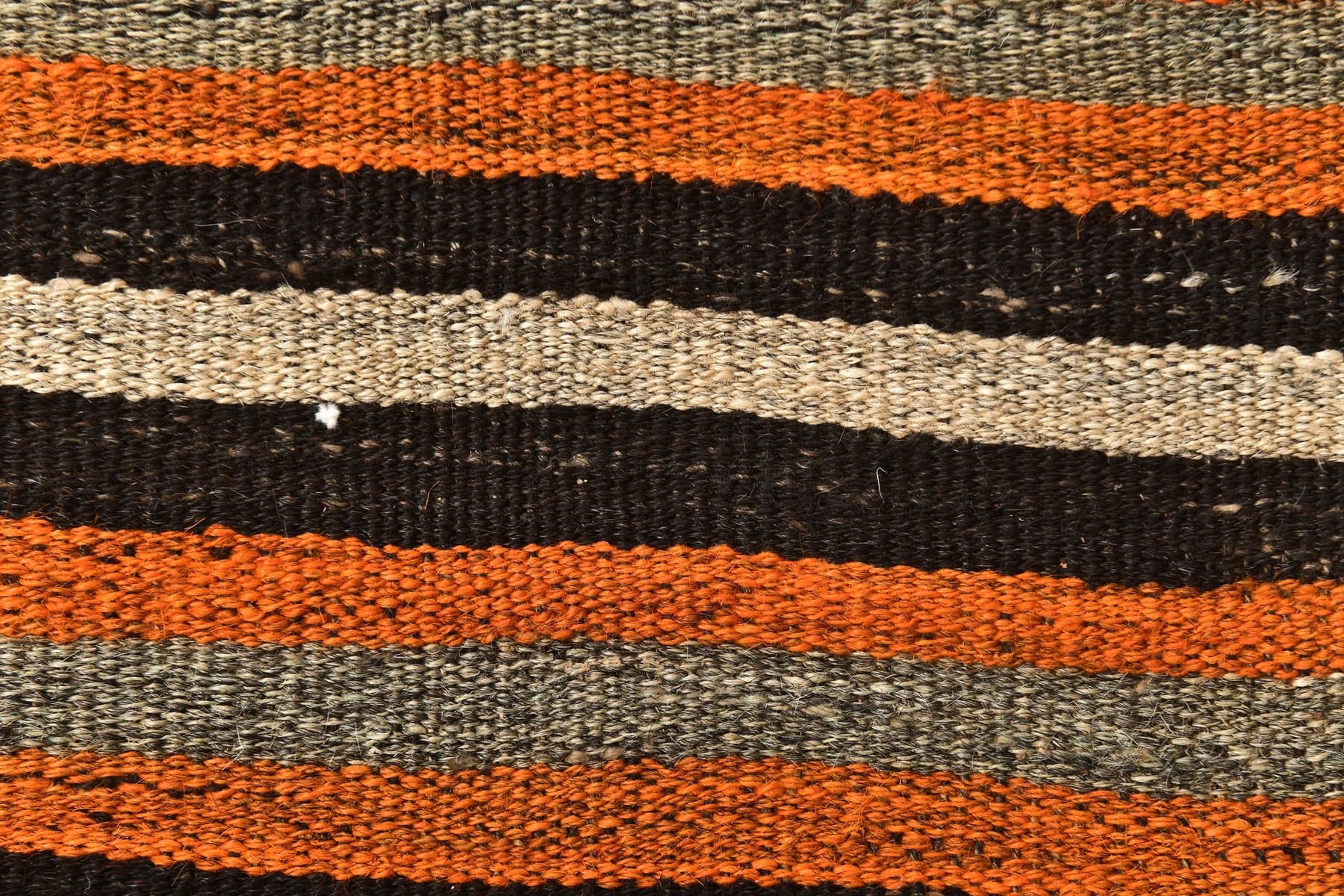 Kilim 56x148 cm, brązowy, wełna, Turcja, lata 60. - 211680