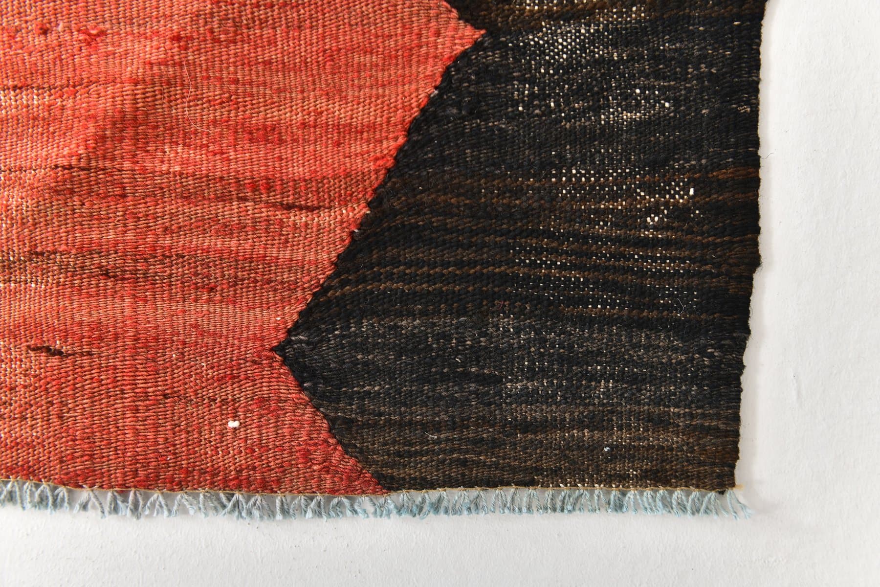 Kilim 159x265 cm, czerwony, wełna, Turcja, lata 60. - 211671