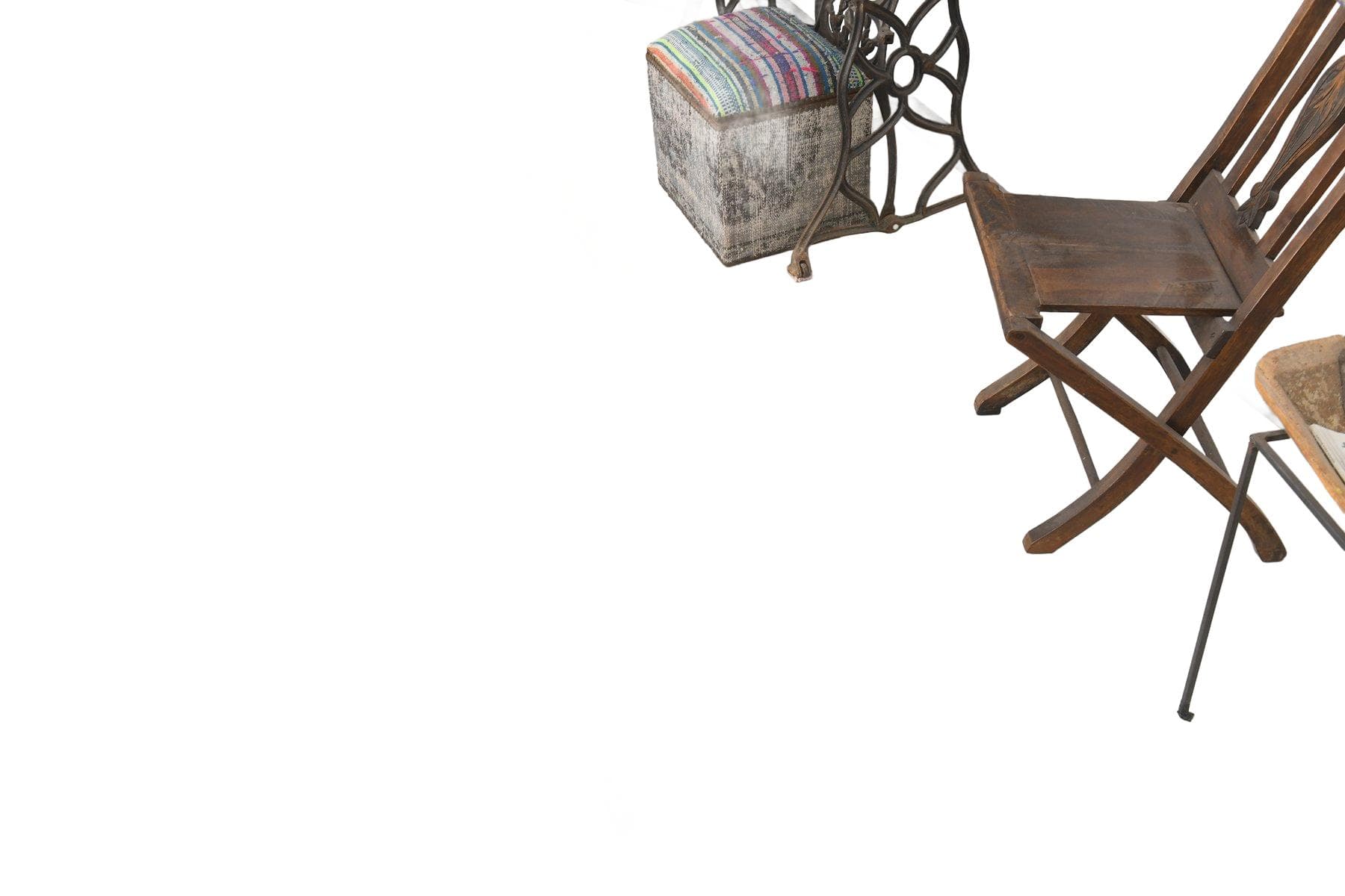 Chodnik 61x365 cm, koralowy, niebieski, wełna, lata 70. - 211645