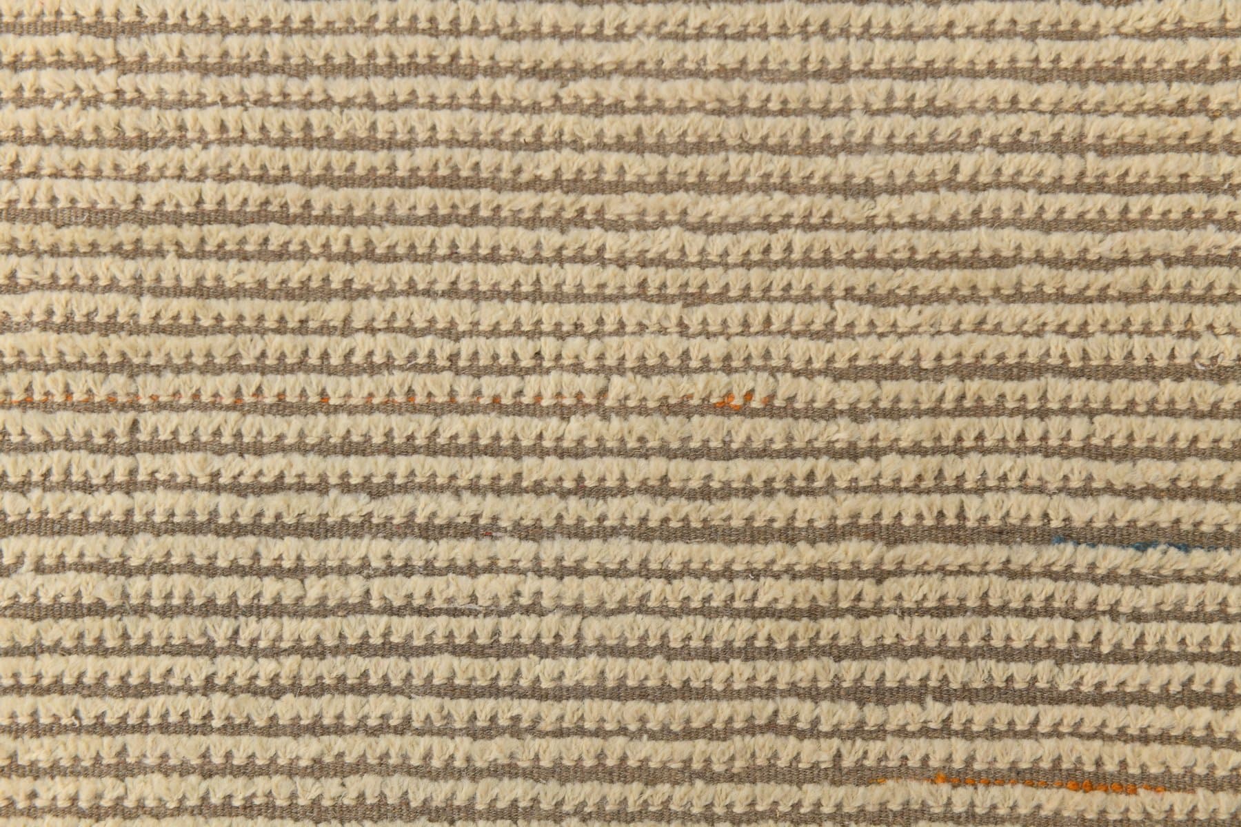 Chodnik 82x306 cm, beżowy, wełna, lata 70. - 212514