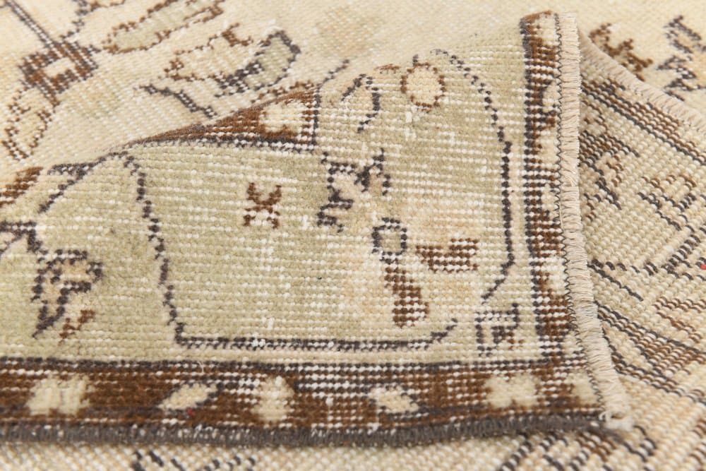 Dywan 180x293 cm, beżowy, wełna, lata 70. - 212485