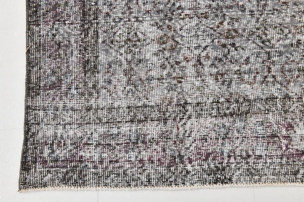 Dywan 172x290 cm, szary, wełna, lata 70. - 212441