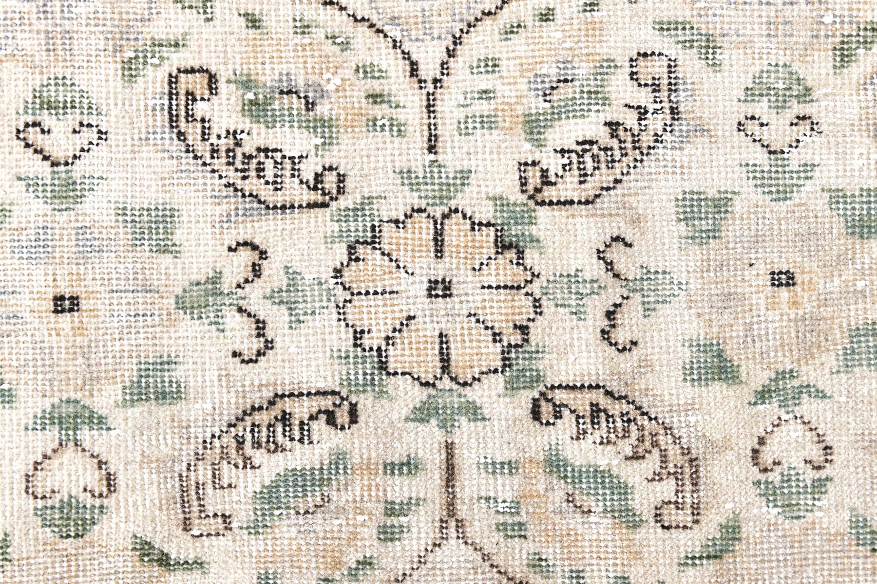 Dywan 202x313 cm, beżowy, wełna, Turcja, lata 70. - 212205