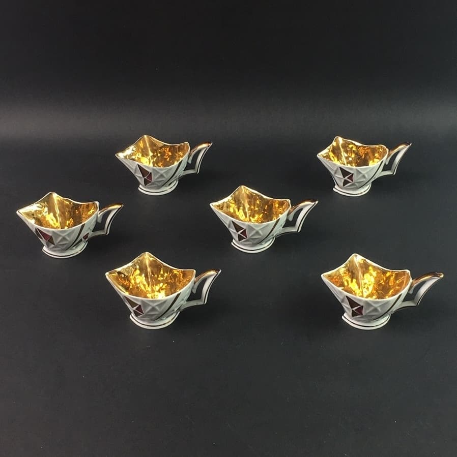 Para stołków safari, skóra naturalna brązowa, rattan brązowy, Polska, lata 70. - 15373