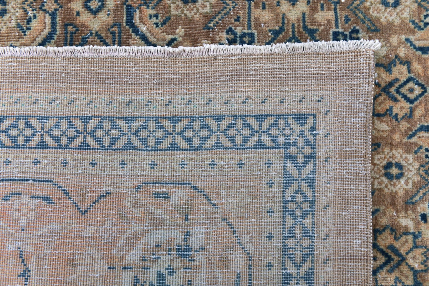 Dywan 413x320 cm, beżowy, wełna, Turcja, lata 60. - 212651