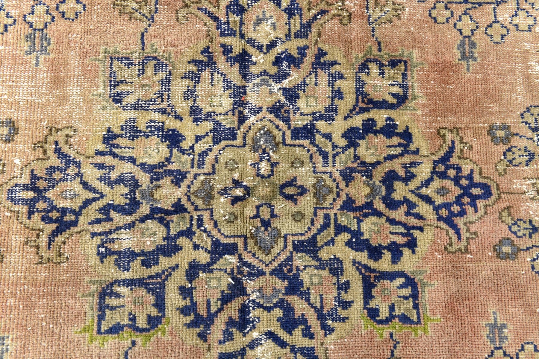 Rug 373x234 cm, Blue, Beige, Wool, 1970s - 212904