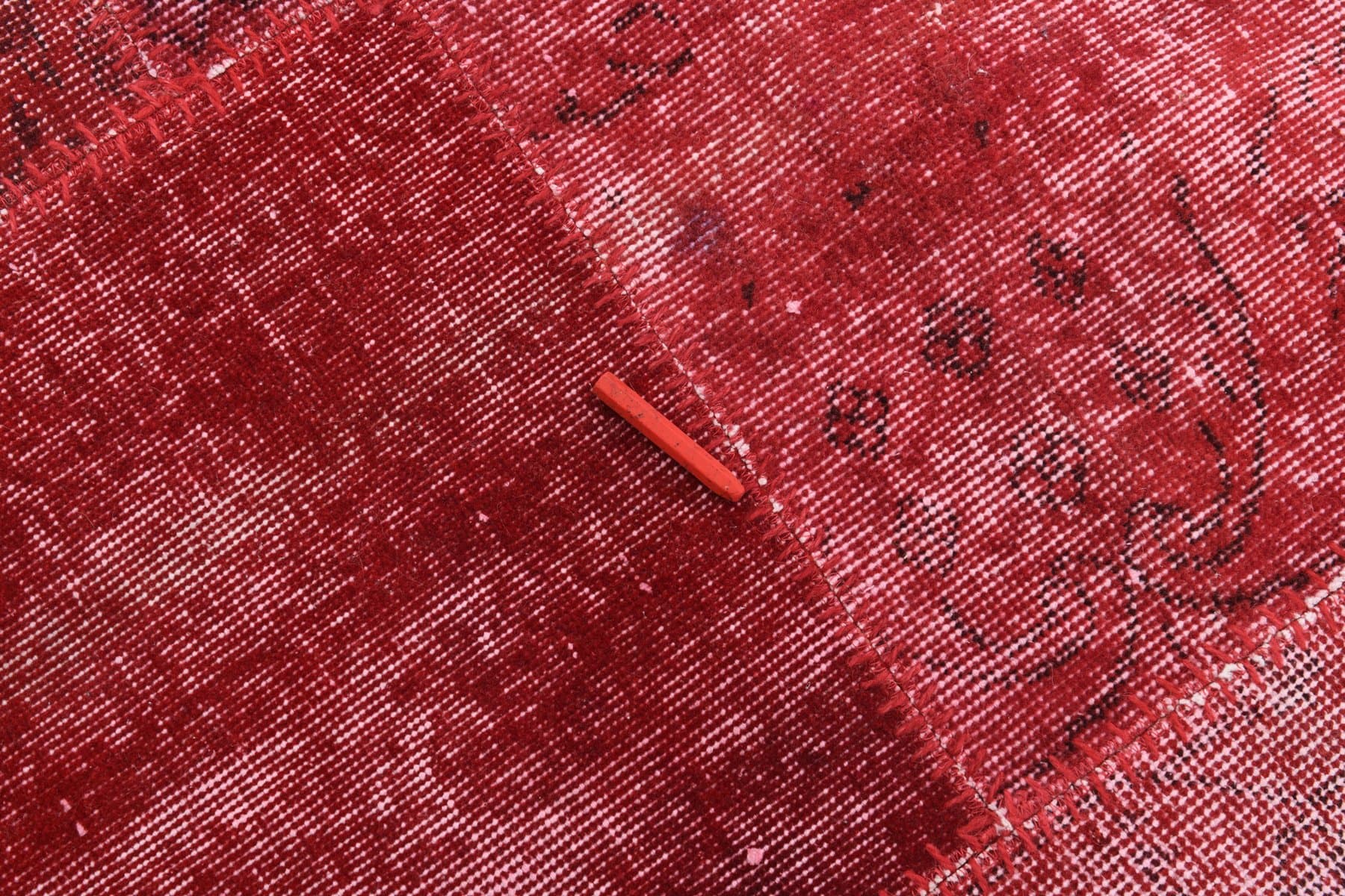 Rug 151x200 cm, red, wool, 1970s - 212880