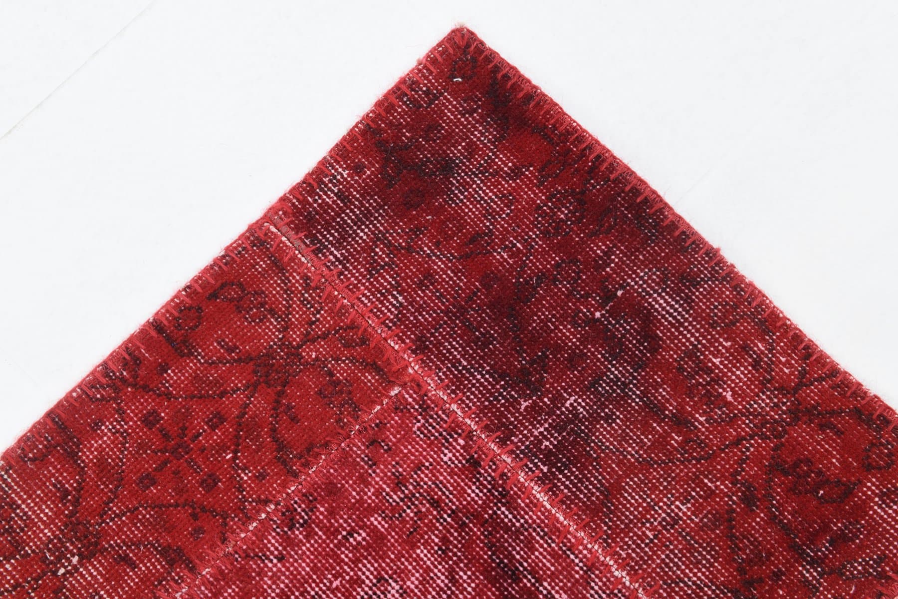 Rug 151x200 cm, red, wool, 1970s - 212881